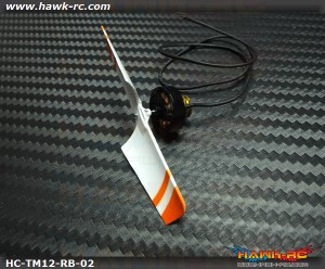 Hawk Creation 12000KV Brusless Tail Motor(7mm Mounting) For mCP X